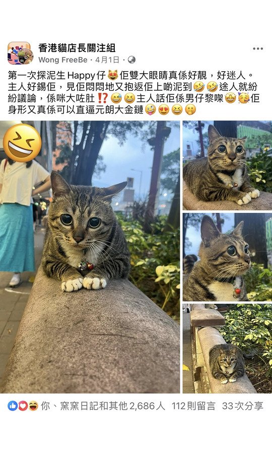 第一次探泥生Happy仔