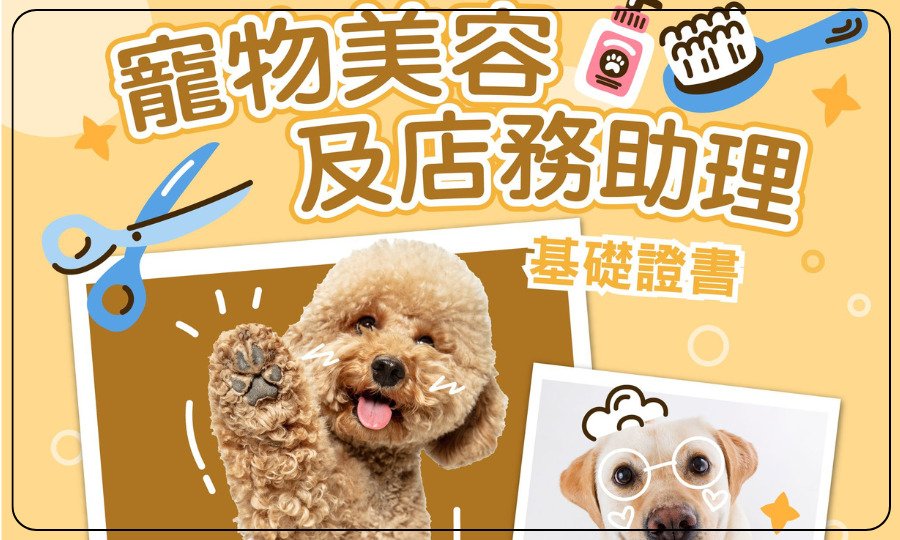 【寵物美容及店務助理基礎證書】